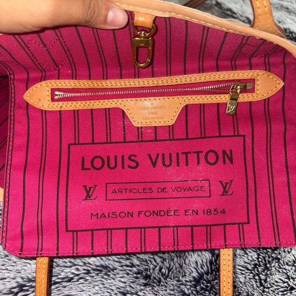 Louis Vuitton Brown Monogram Tote - Picture 5 of 6